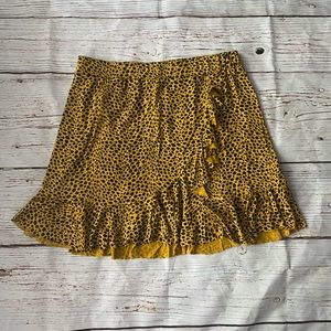 NWT Boohoo Wrap Front Skirt